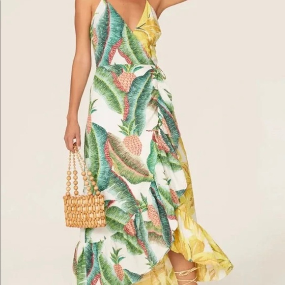 FARM Rio Dresses & Skirts - FARM Rio Azalea Forest Wrap Dress